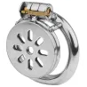 CockLock Cage de chasteté en métal Flat 2cm
